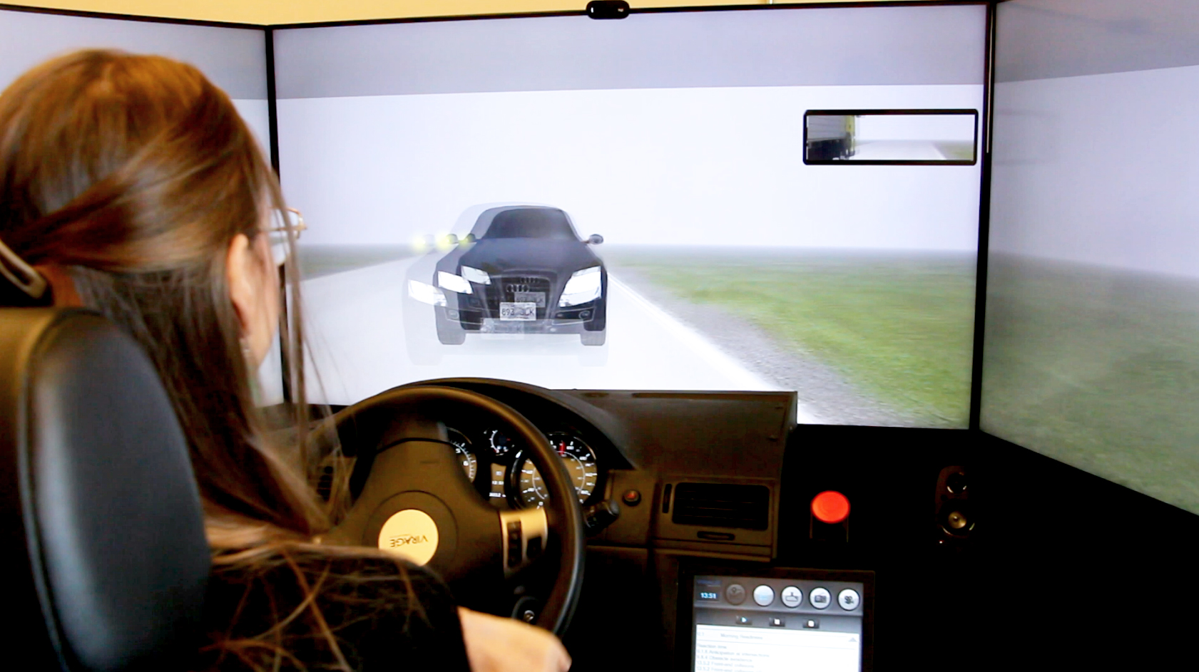 Driving simulator for research and training